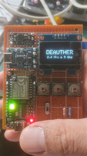 BW16 RTL8720DN Deauther dual band ready to ship 2025