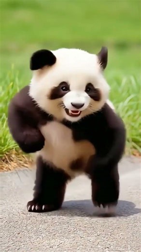 #dance #haveitoldyoulatelythatiloveyou #cute “A cute and playful panda cub” 🐼✨