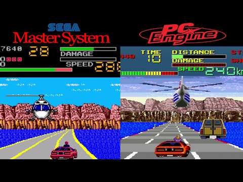 All Master System Vs PC Engine Games Compared Side By Side