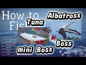 How to Beat Tuna and Albatross Boss - How to Fish Gameplay