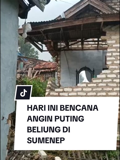 Bencana Angin Puting Beliung Melanda Desa Karduluk