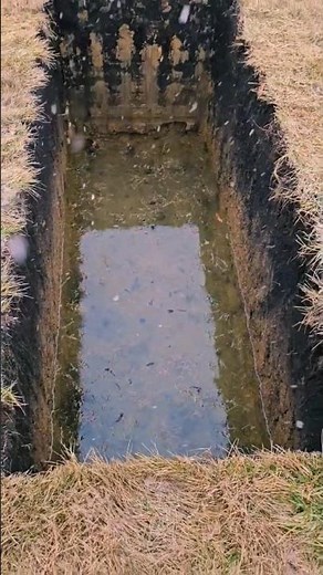 Winter Burial Vault Training #funeral #cemetery #educationalvideo #graveyard #concrete #vaultmen