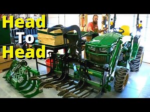 Artillian vs Frontier - Head to Head Grapple and Pallet Fork Comparison