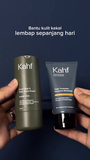 Kahf Serum Sunscreen: Rutin Kulit Lembap Sepanjang Hari