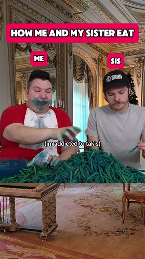 nikocado mukbang #siblings #nikocado #sister #mukbang #nikocadoavocado