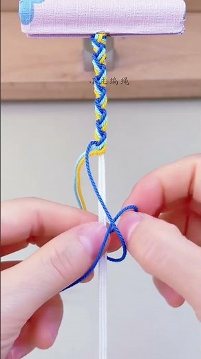How to Tie a Wave Pattern Cord Bracelet #diy #crafting #bracelets【DIY Bracelets】