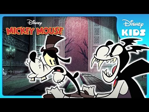 Can Goofy Catch a Vampire? 🧟 | Mickey Mouse | Disney Kids