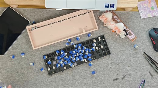 7578047651736866058神罚GP68用腻了可以怎么改呢？ #pmo #GP68 #铝坨坨键盘 #磁轴