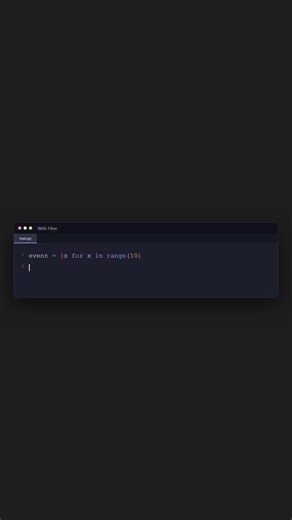 Python List Comprehension 🐍 #shorts