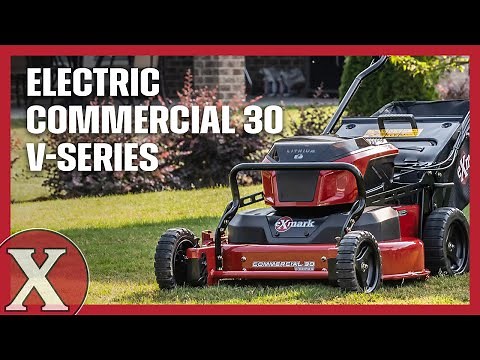 Introducing the Battery-Powered Commercial 30 V-Series | Exmark