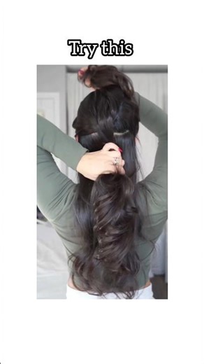 Try this cute korean hairstyle for everyday