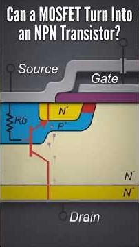 Why Your MOSFET Keeps Burning Out (The Hidden Transistor) #electronics