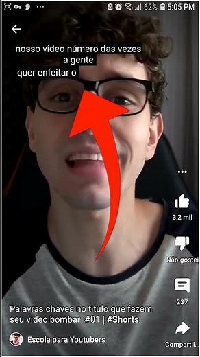 como ativar e desativar legendas do YouTube shorts #shorts