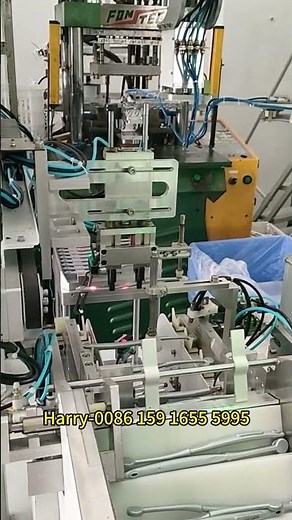 🔥 “The Secret of One-Shot Molding!” — Vertical Injection Machine Creates Perfect Toothbrush Handle 💥