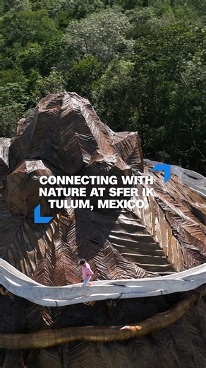CNN's Richard Quest takes a visit to the dreamlike Sfer Ik museum, deep in the Mayan jungle outside Tulum, Mexico. Here he discovers how the space coexists by finding harmonious ways of sharing resources with the surrounding natural environment. | CNN Travel