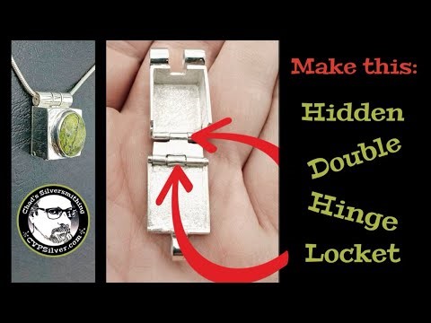Silversmithing Project: Make a Two Hinge Box Locket