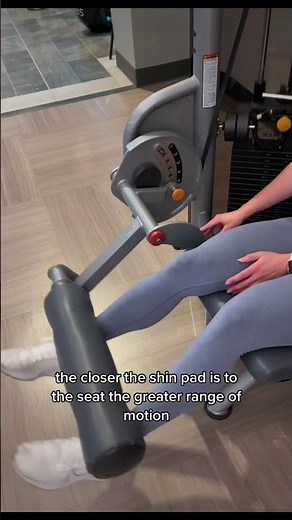 Leg Extension Machine Tutorial