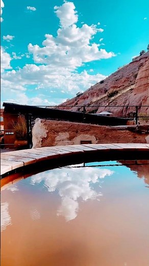 Ojo Calienté mineral hot springs, New Mexico