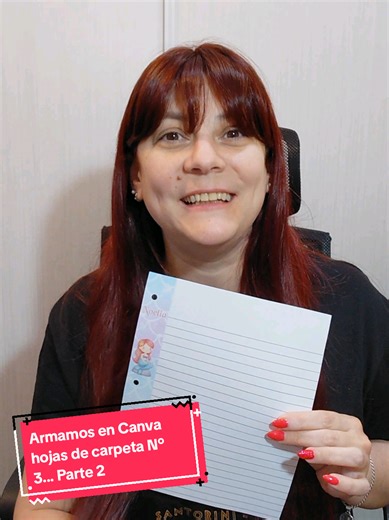 Hojas de carpeta N°3: Paso a paso en Canva