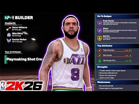 Best *PRIME* Deron Williams Build in NBA 2K26