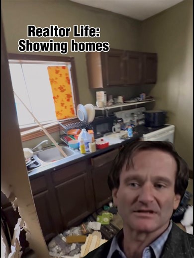 Realtor life: showing homes 🏠 Online photos said “needs a little TLC.” Reality said… brace yourself. This is the part of the job no one talks about — walking into the unknown, staying professional, and somehow helping clients see past this to what could be. Not every showing is pretty. But every showing is part of the story. If you’ve ever opened a door and immediately questioned your life choices… you’re not alone 😅 #RealtorLife #ShowingHomes #RealEstateReality #onlyrealtorsknow #Meme