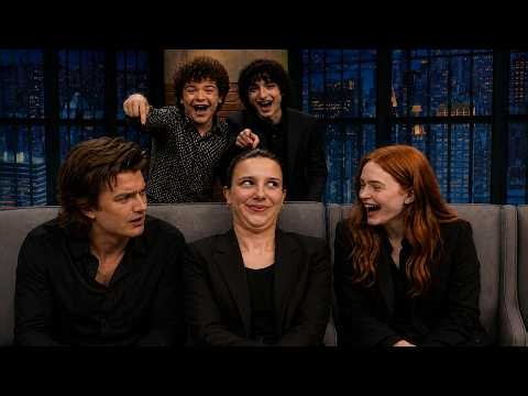 Stranger Things Cast Being Absolutely Hilarious | Funniest Moments