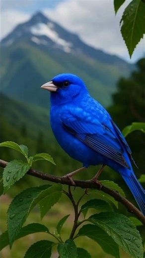 Nobody Believes This Blue Canary Is Real – Watch Till the End! #canarysinging #canarybird #canary