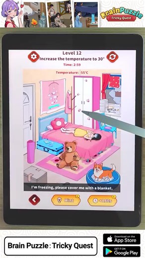 Creative Solutions for Staying Warm in Brain Puzzles