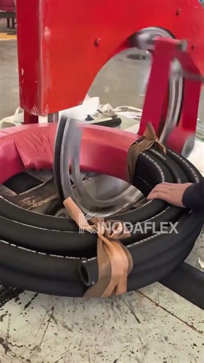 📦 How Are Hydraulic Hoses Packed Before Shipping? #hydraulichose #industrialhose