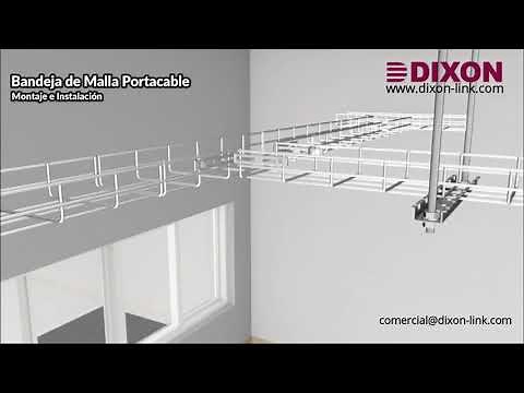 Bandeja de malla portacable DIXON