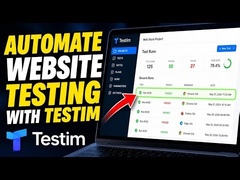 How to Automate Website Testing with Testim - Quick Tutorial
