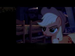Applejack watching Slenderman gameplay (PIRL)