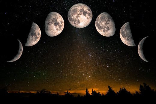 Fases de la Luna: cuáles son y cómo identificarlas - Resumen
