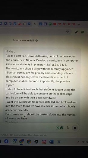 Prompt for teachers. Let's win together . Say NO to burnout... #edutech #education #AI #teachers @highlight | Nuhu Tamimia | Facebook