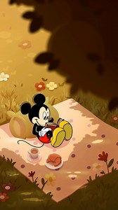 247K views · 9.1K reactions | Even Mickey takes time to slow down and just be.  What is your favorite way to unwind? | Mickey Mouse | Facebook