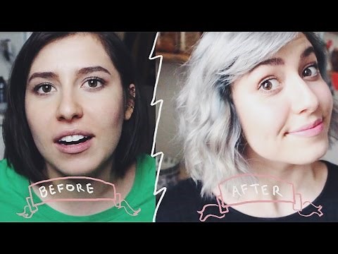 Dark to Silver Hair | DIY Step by Step