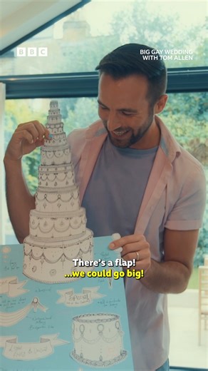 27K views · 137 reactions | 10 tiers for 10 years of gay marriage ️‍﫶#BigGayWeddingWithTomAllen #iPlayer #LGBTQ #TomAllen #JohnWhaite | BBC One | Facebook