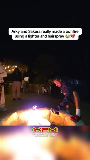 Arky and Sakura's DIY Bonfire Adventure
