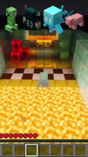 Minecraft challenge! #funny #Minecraft #pig