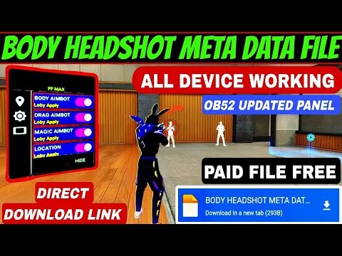 Free Fire Panel Mobile 🔥 FF Antiban Panel OB52 | Free Fire Hack New 😈 FF Injector 2026 | FF Panel