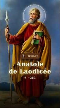 Saint Anatolius of Laodicea (July 3): The Enigma of the Scholarly Bishop