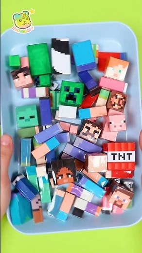 Making Minecraft All Characters with Paper