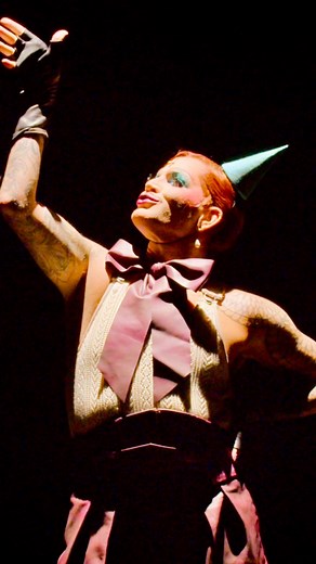 For everyone who can’t get enough of Adam Lambert right now in Jesus Christ Superstar at the Hollywood Bowl, may I bring your attention back to when he starred as the Emcee in Cabaret opposite Auliʻi Cravalho on Broadway!!!! See you at the SHO! #AdamLambert #hollywoodbowl #cabaret #jesuschristsuperstar #alw #syats | Shoshana Medney