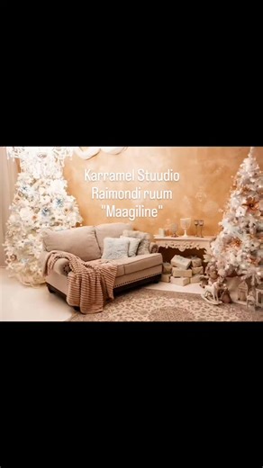 Karramel Stuudio Raimondi ruum See on ruum mis õhkab soojust, muinasjutulisust. Igal sammul on midagi avastada. Muinasjutuliselt värviline "Alice imedemaal" jõulunurk värvide säraga. See ala on 6m lai ja ikka 3m lagedega ruum. *Fotograafidele- olemas 3püsivalgustit millega on lihtne valgust sättida ilma, et ruumilisus läheks kaduma. Lisaks 1 välk koos saatja ja vastuvõtjatega. Siin ruumis on 2 seinas aknad ja päevavalgusega pole üldse lisa valgust vaja. *Kui soovid saad tänu ideaalsetele valgusl