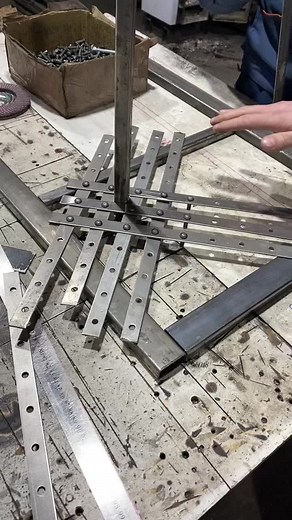 Metalworking: Assembling a Lattice Structure