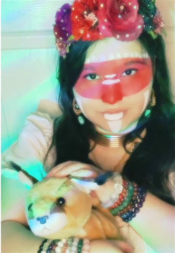 Seems you have caught the Aztec Princess’s eye ✨ #azteca #aztecprincess #aztecmakeup