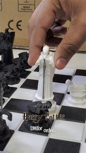 Harry Potter chess set 🔥#harrypotter #harrypotterfan #chess #harrypottergame