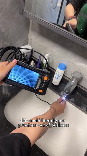 No hay endoscopio más simple y fácil de usar que este 🛠️ #endoscope #borescope #tiktokshopblackfriday