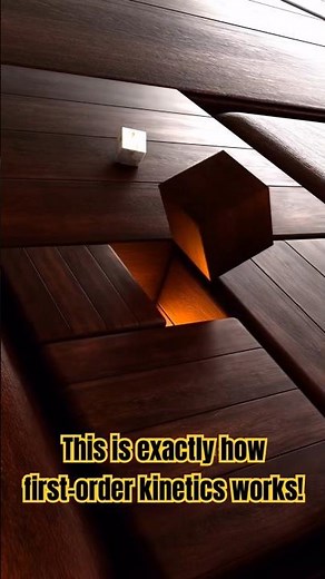 🚀 First Order Kinetics Explained in 60 Secs! 🔥 #chemistry