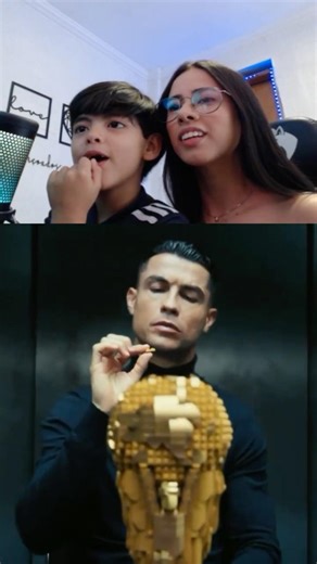 My son reacting to the Lego pros 😵⚽ #fy #lego #shorts #roblox #viral #react